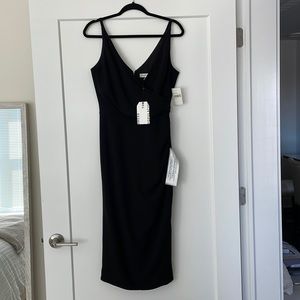 BNWT DRESS THE POPULATION Anita Crepe Cocktail Dress Size M